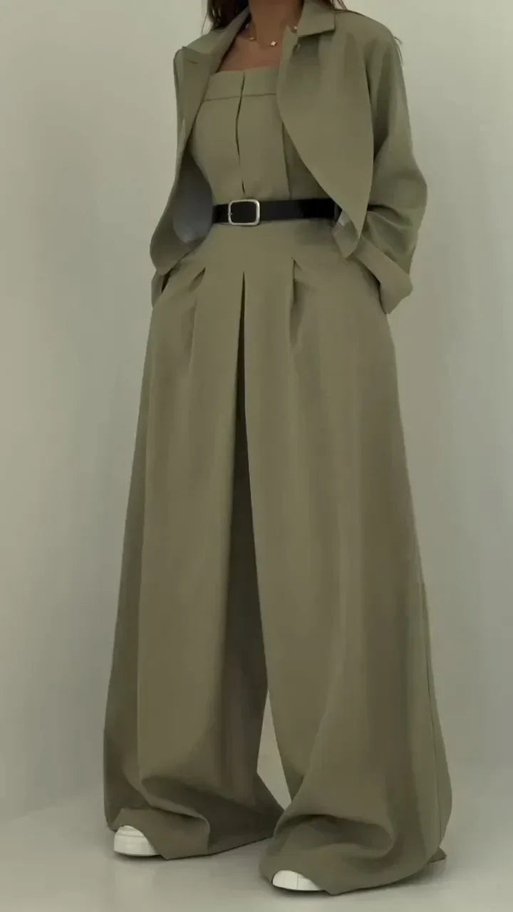 Éclat | Maßgeschneiderter Jumpsuit mit Bustier-Set