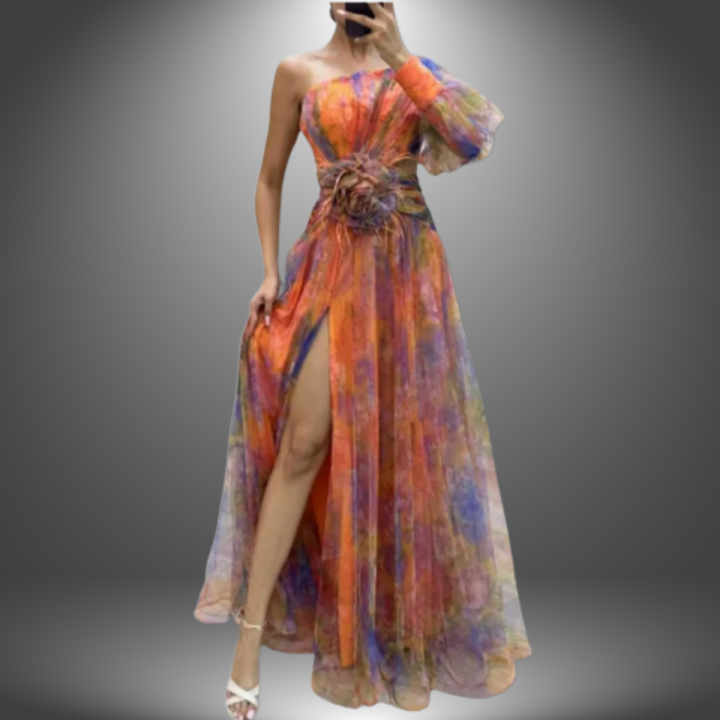 Ellasandra | Elegantes handgefertigtes Kleid für Frauen