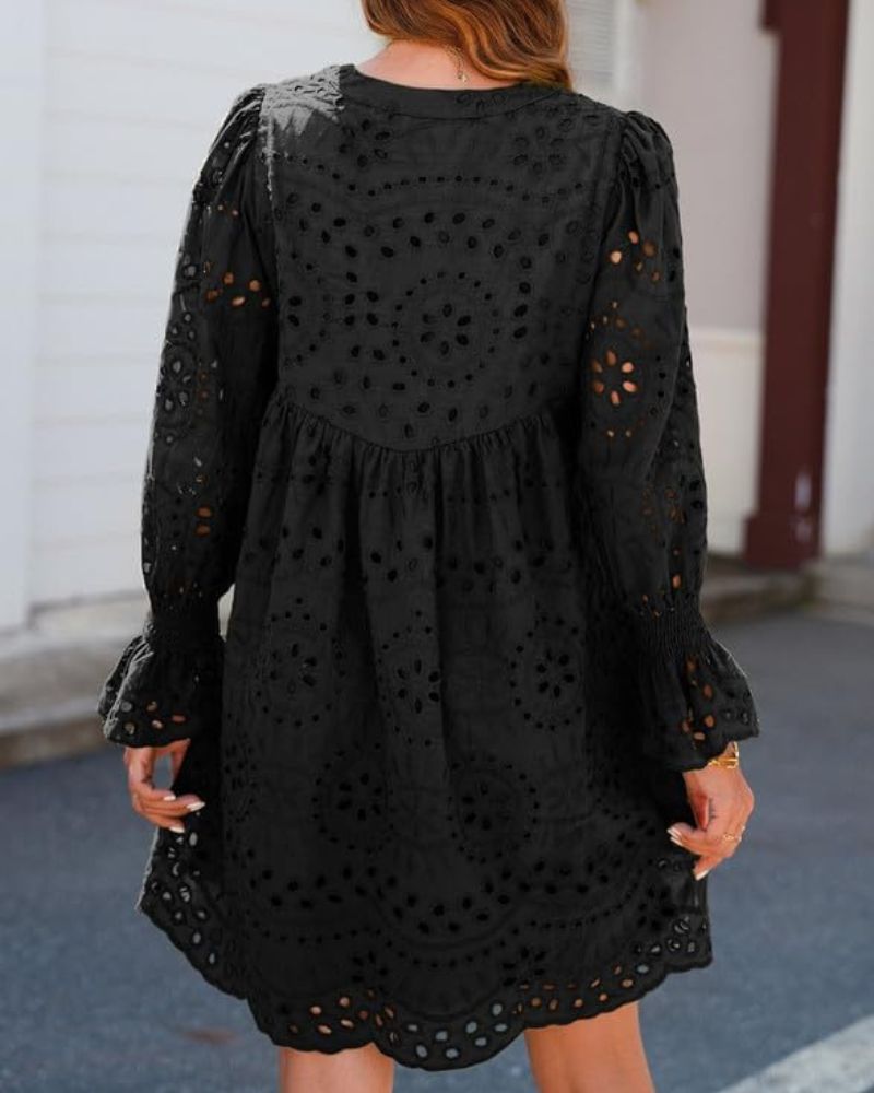 Imee | Lässiges Spitzenkleid