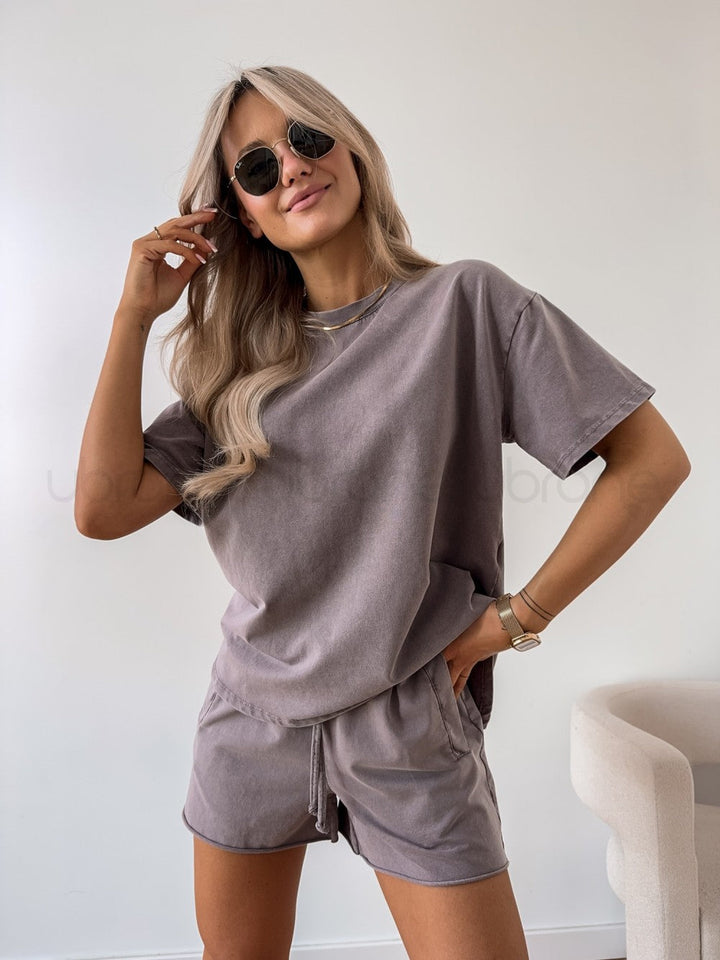 Teresa | Bequemes zweiteiliges Set mit Shorts und Hose
