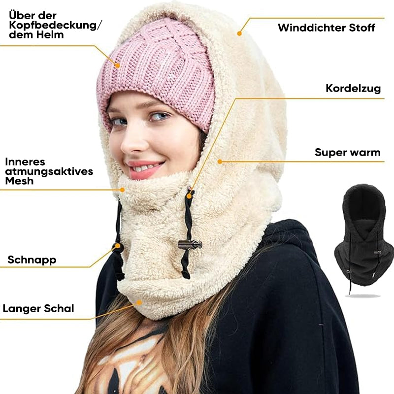 Fiona - Warme Fleecemütze Aus Plüsch