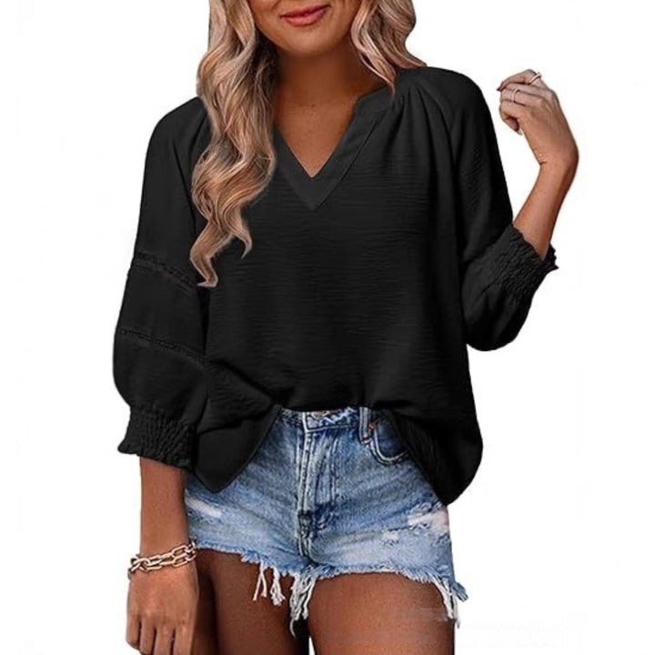 Giane | Elegante Bluse mit Laternenärmeln