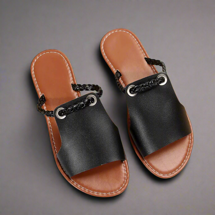 Maria | Flache Slipper für mühelose Sommer-Eleganz