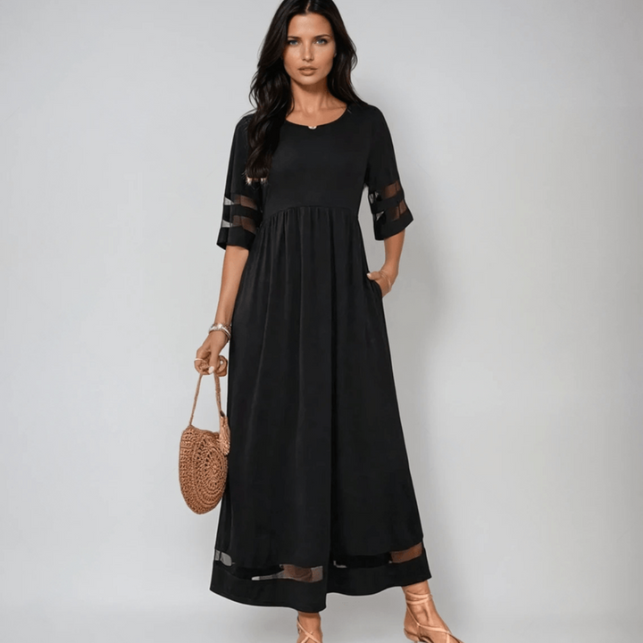 Beryl | Klassisches Elegantes Maxikleid