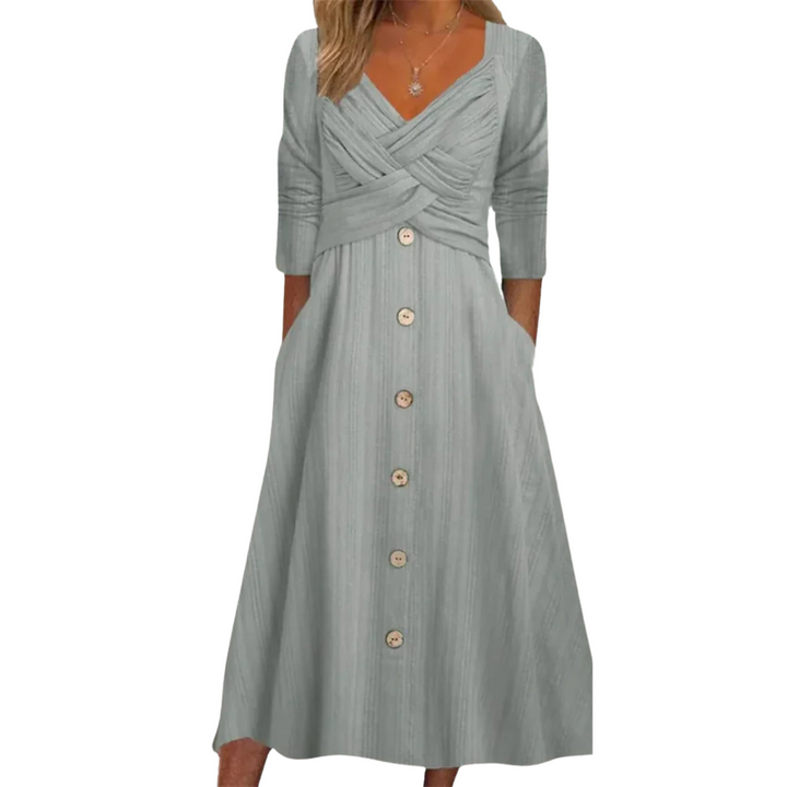 Harrison | Elegantes Kleid mit Bauchbedeckung