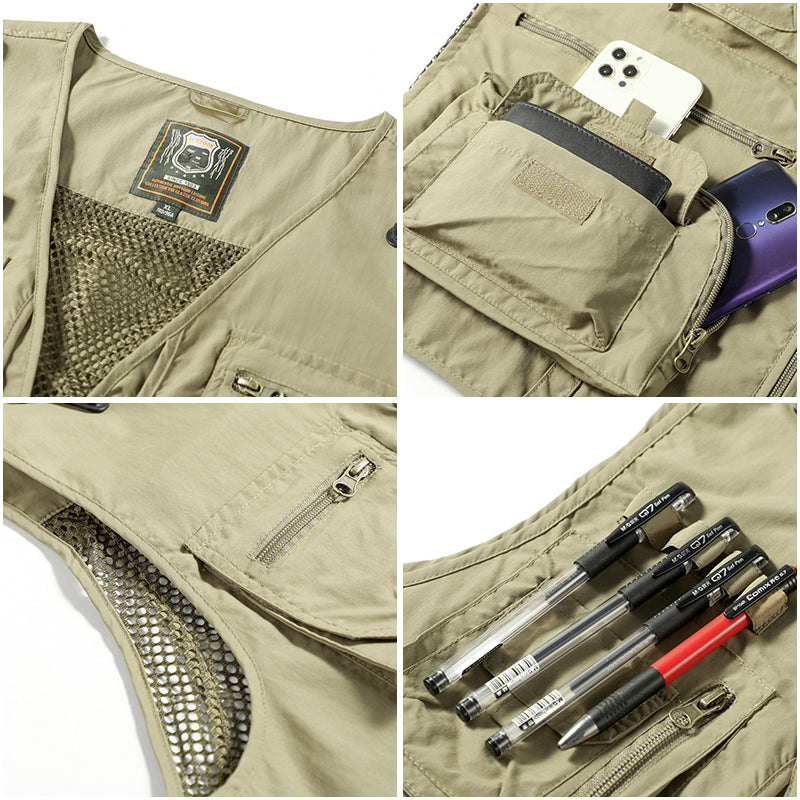 Charles | Weste mit mehreren Taschen