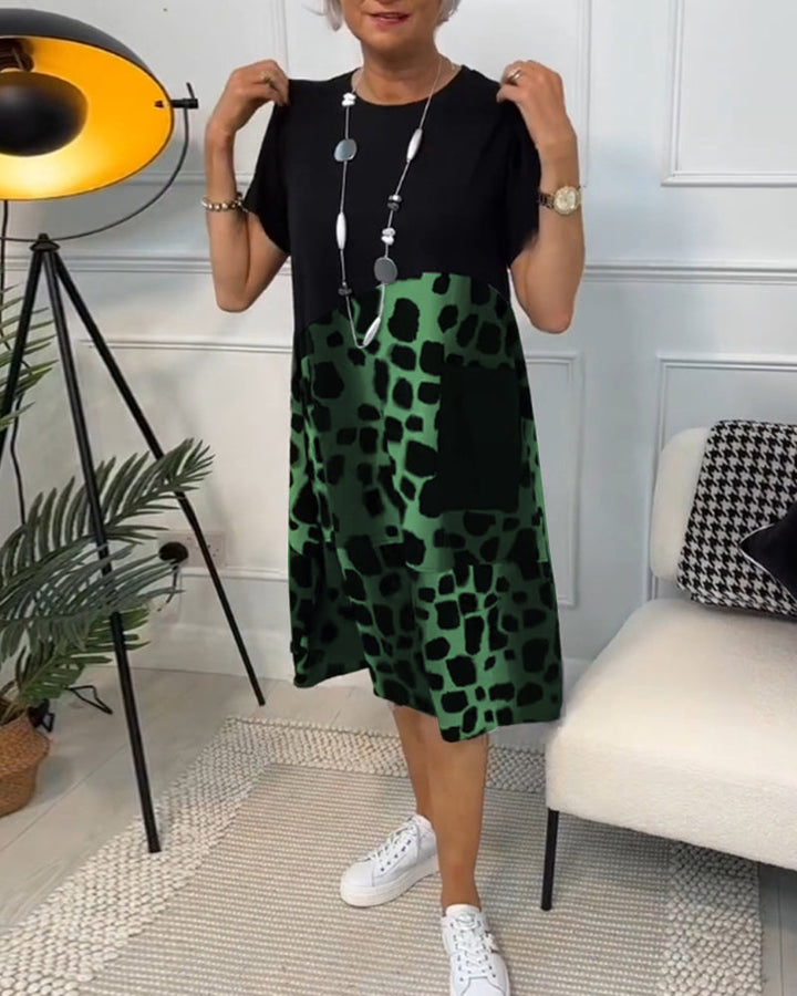 Zeyla | Luftiges Sommerkleid mit Rundhalsausschnitt