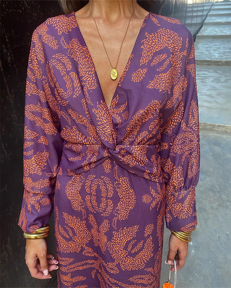 Anika | Elegantes Kleid mit Print