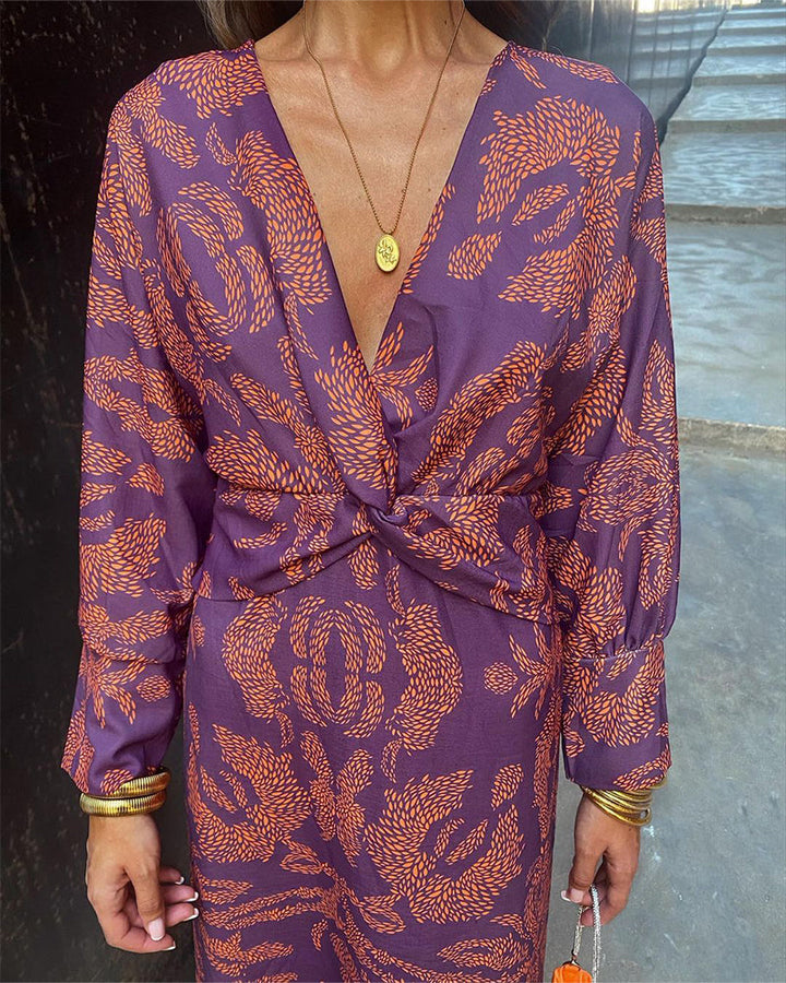 Anika | Elegantes Kleid mit Print