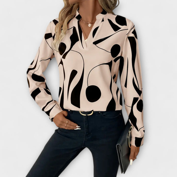 Ari | Elegante Bluse Mit Design