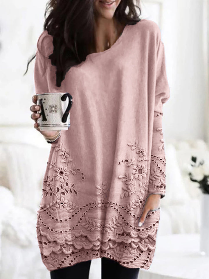 Cosette | Bedruckter Gemütlicher Pullover