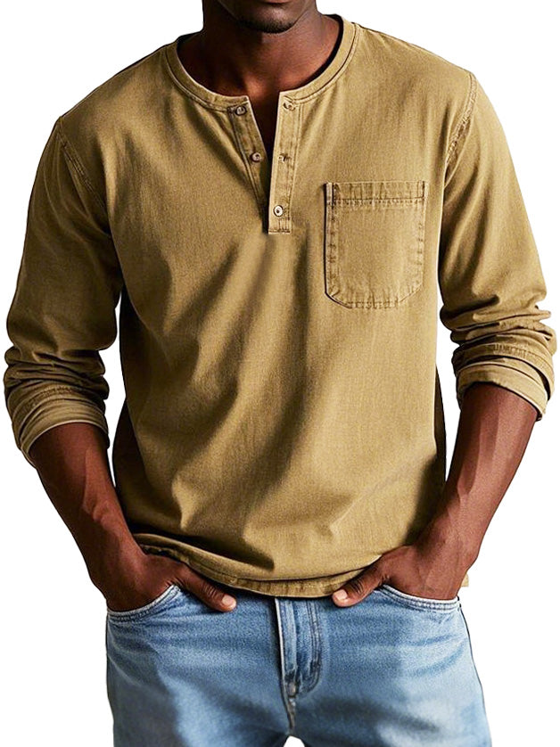 Eian | Vintage-Henley-Shirt