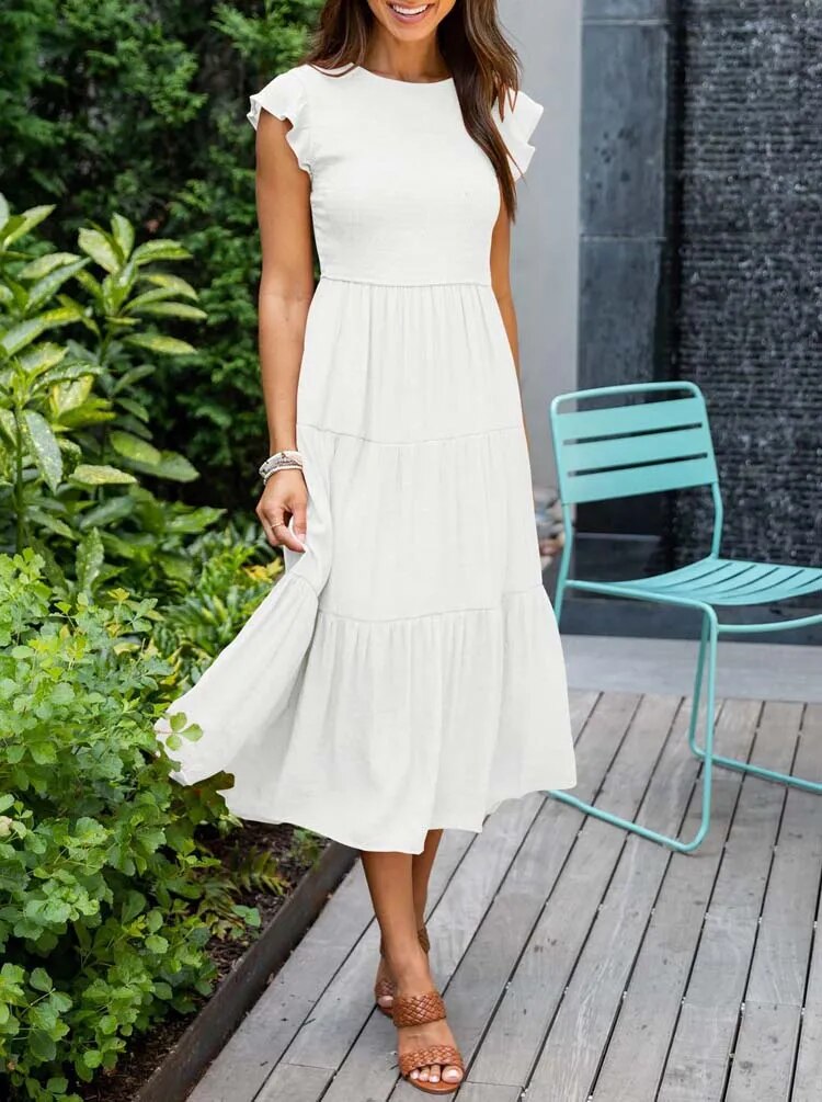 Aisley | Elegantes Kleid mit Bauchbedeckung