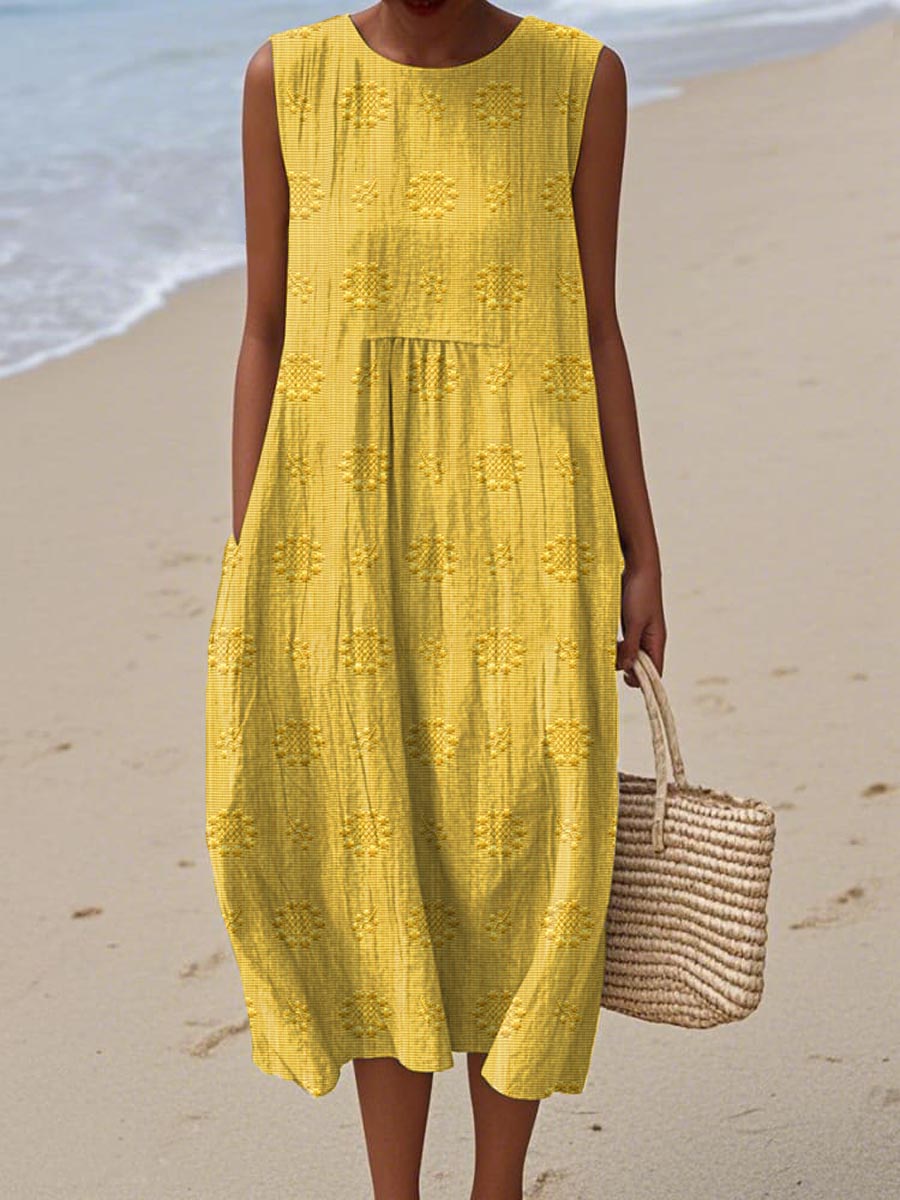 Risa | Künstlerisches Strandkleid