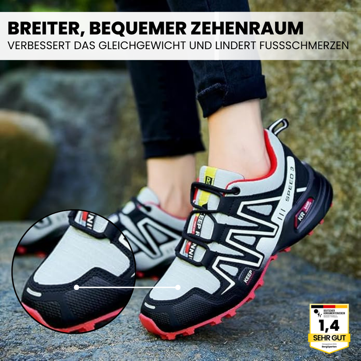 Simeon | Ergonomische Schmerzlindernde Trekking und Wanderschuhe