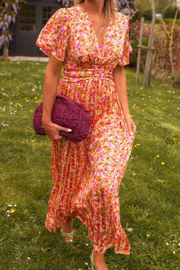 Ellery | Langes Kleid mit Blumenmuster