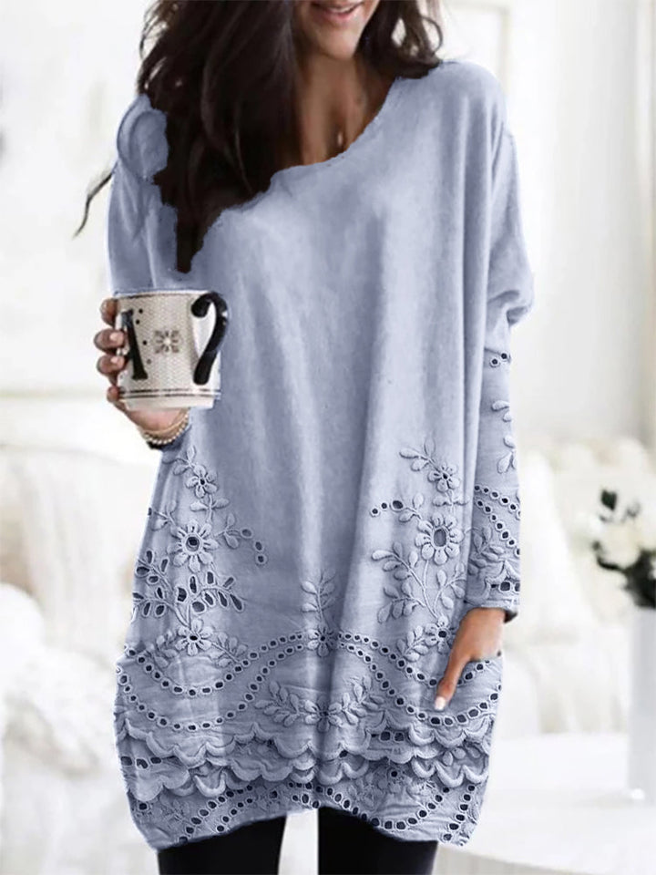 Cosette | Bedruckter Gemütlicher Pullover