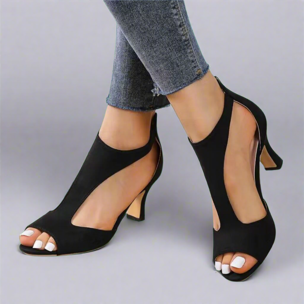 Amari | Orthopädische Sandalen mit elegantem Absatz