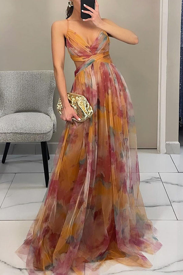 Myrtel | Atemhaftes Maxi-Kleid