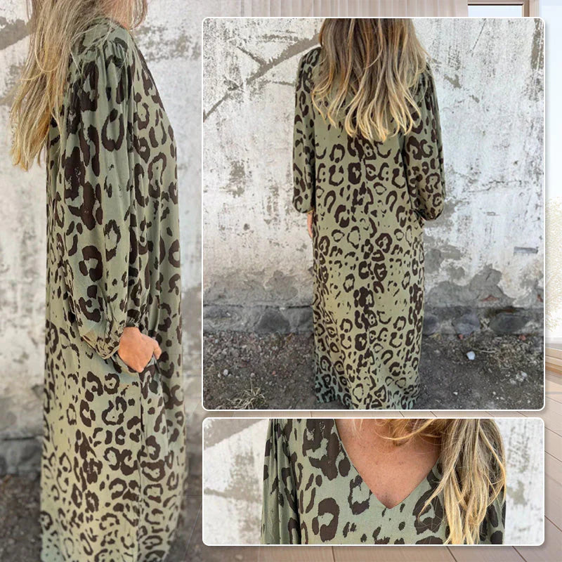 Nella | Safari Chic Leopardenkleid
