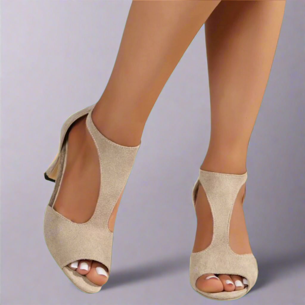 Amari | Orthopädische Sandalen mit elegantem Absatz