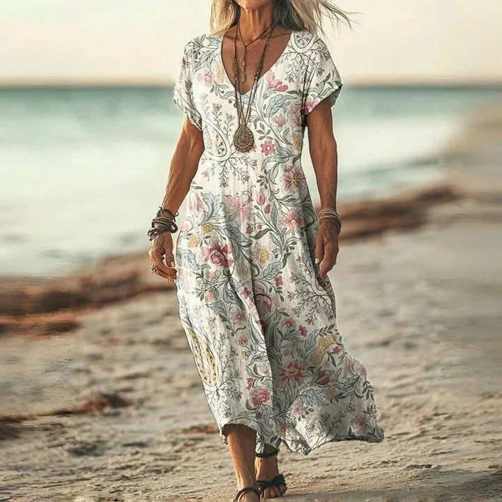 Paloma | Vintage-Kleid mit Farbverlauf