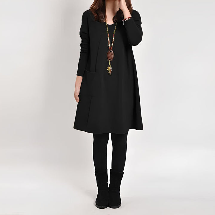 Ronja | Elegantes Kleid Mit Einer Tasche