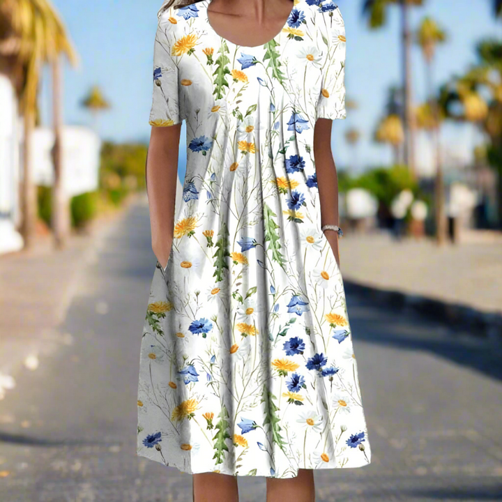 Manon | Verzauberndes Blumenkleid Frühling/Sommer