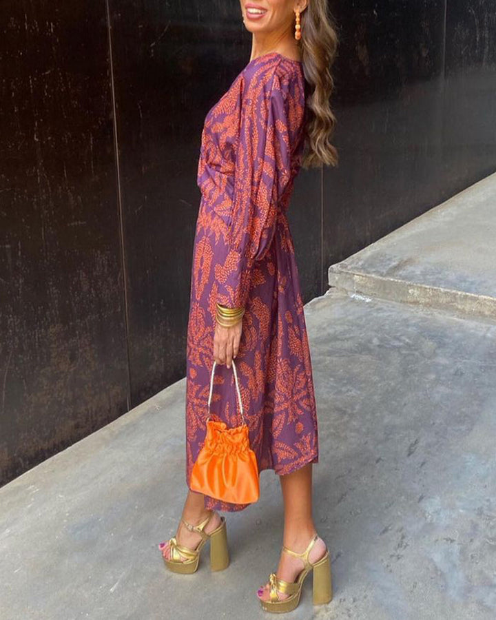 Anika | Elegantes Kleid mit Print