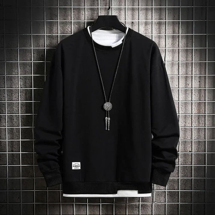 Gian | Pullover mit Doppel-Lagen