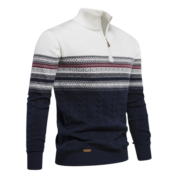Xavier | Reißverschluss-Pullover für Herren