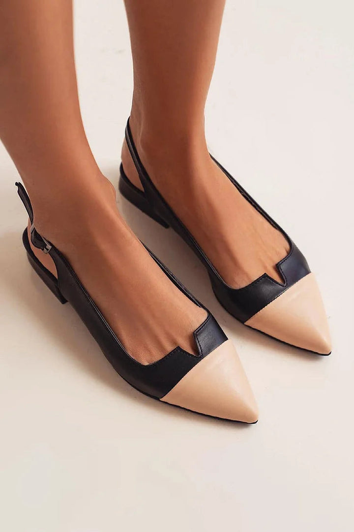 Victoria | Elegante Ballerinas mit Zehenkappe