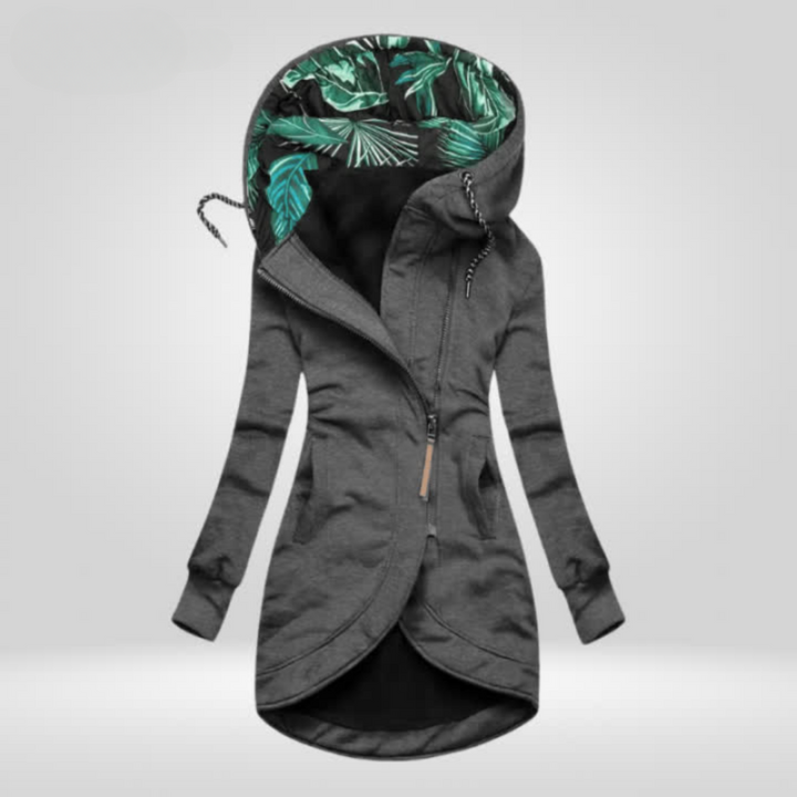 Sophia | Eleganter Wasserdichter Wintermantel mit Kapuze