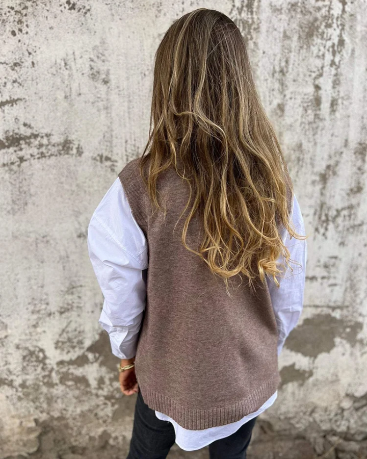 Ednasy | Strick-Sweater-Weste