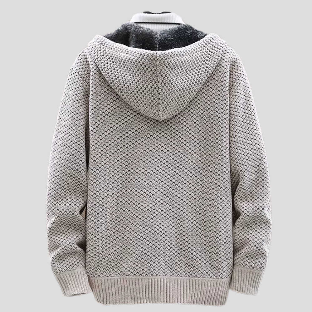 Hugh | Strick-Hoodie