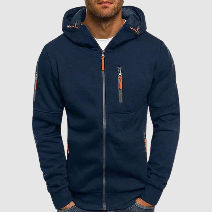 Roy | Kapuzenjacke mit Reißverschluss
