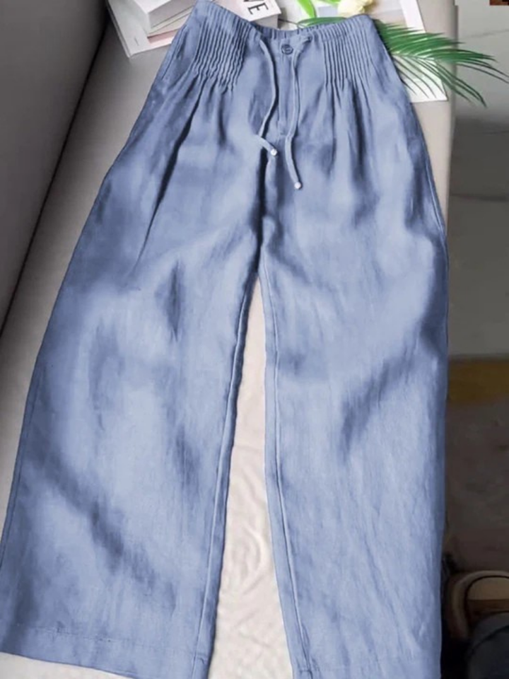Camille | Bequeme Weitgeschnittene Hose mit weitem Bein