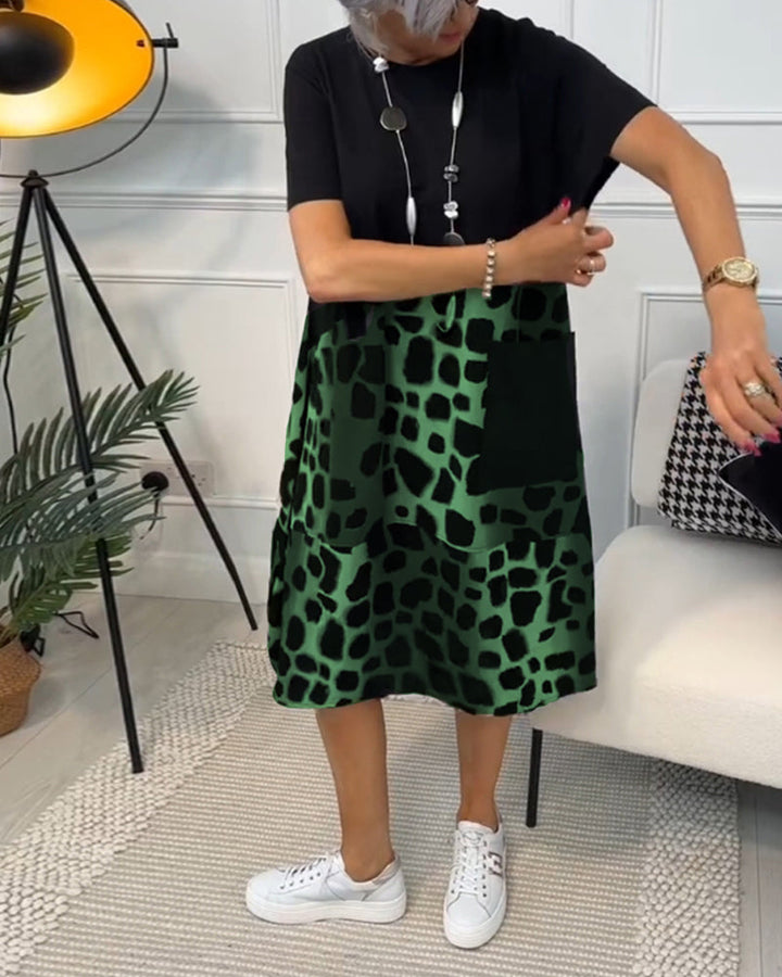 Zeyla | Luftiges Sommerkleid mit Rundhalsausschnitt