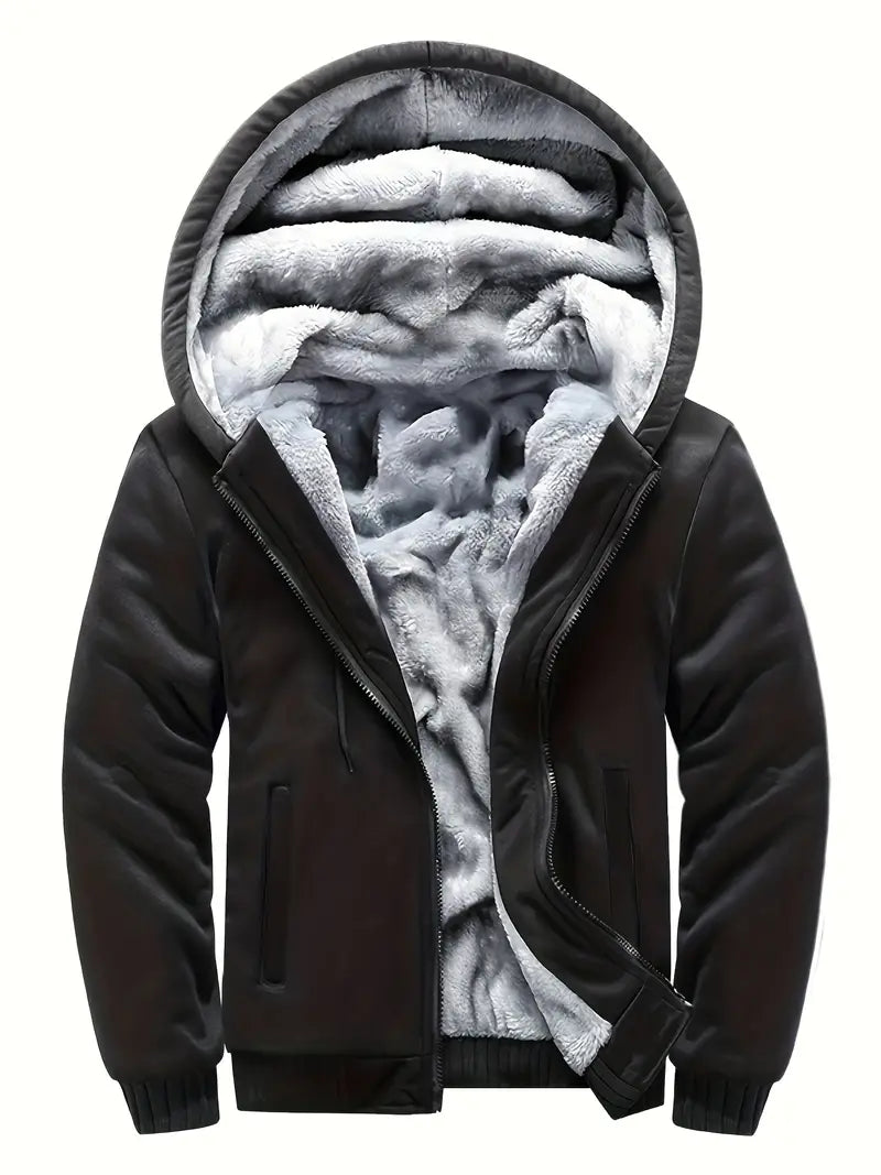 Nando | Dicke Jacke mit Kapuze