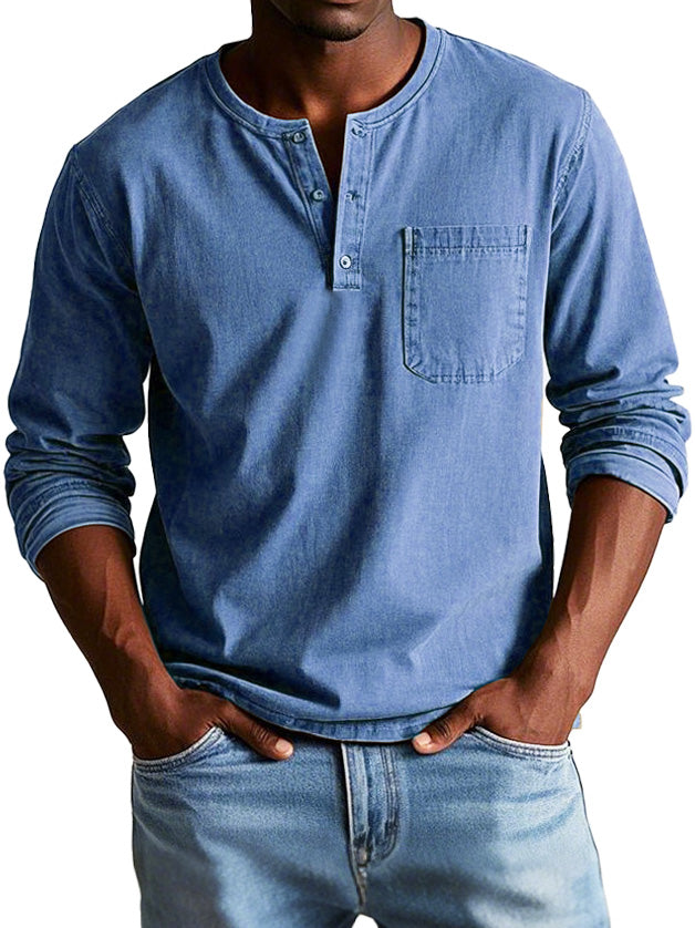 Eian | Vintage-Henley-Shirt