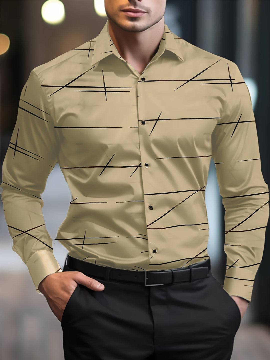 Brandon | Herren Casual Slim Shirt