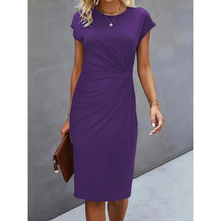 Rayne | Kurzärmeliges Abendkleid