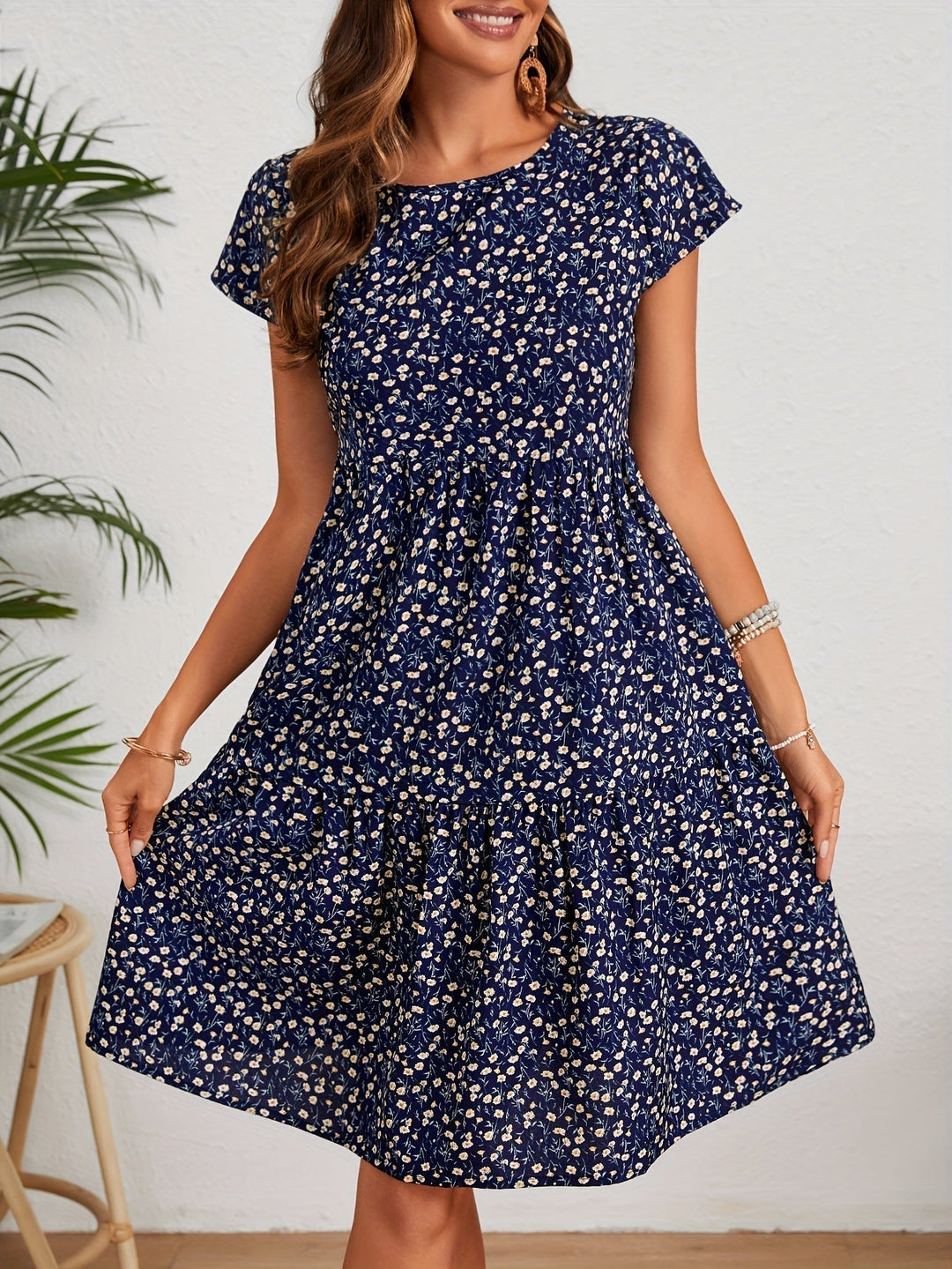 Lilliany | Vintage-Blumenkleid