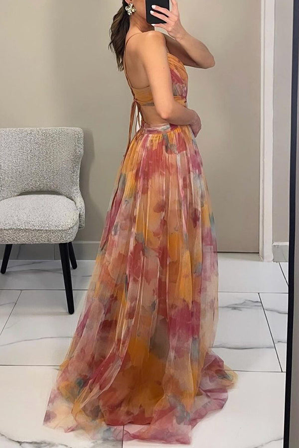 Myrtel | Atemhaftes Maxi-Kleid