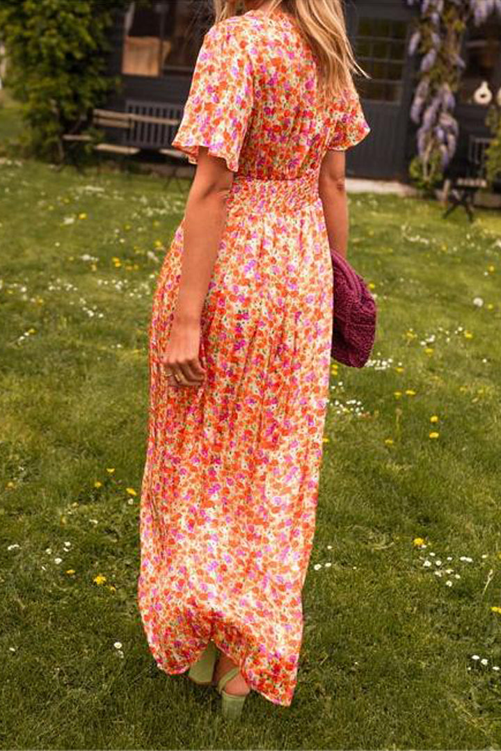Ellery | Langes Kleid mit Blumenmuster