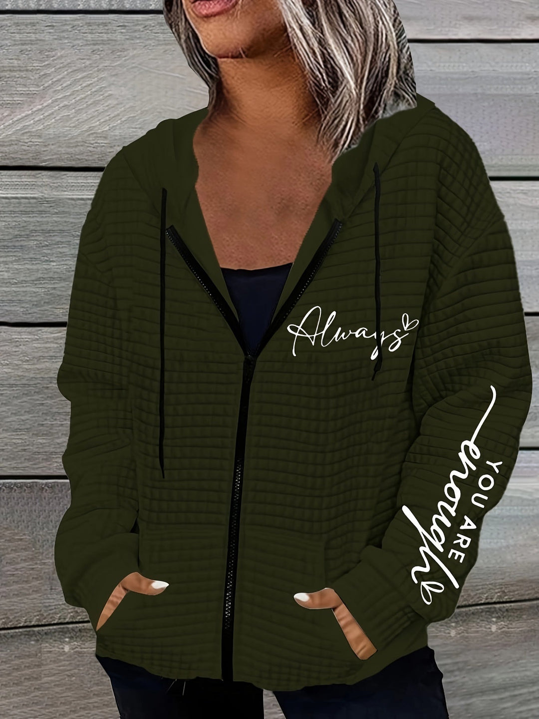 Carolin™ - YOU ARE ENOUGH Kapuzenpullover