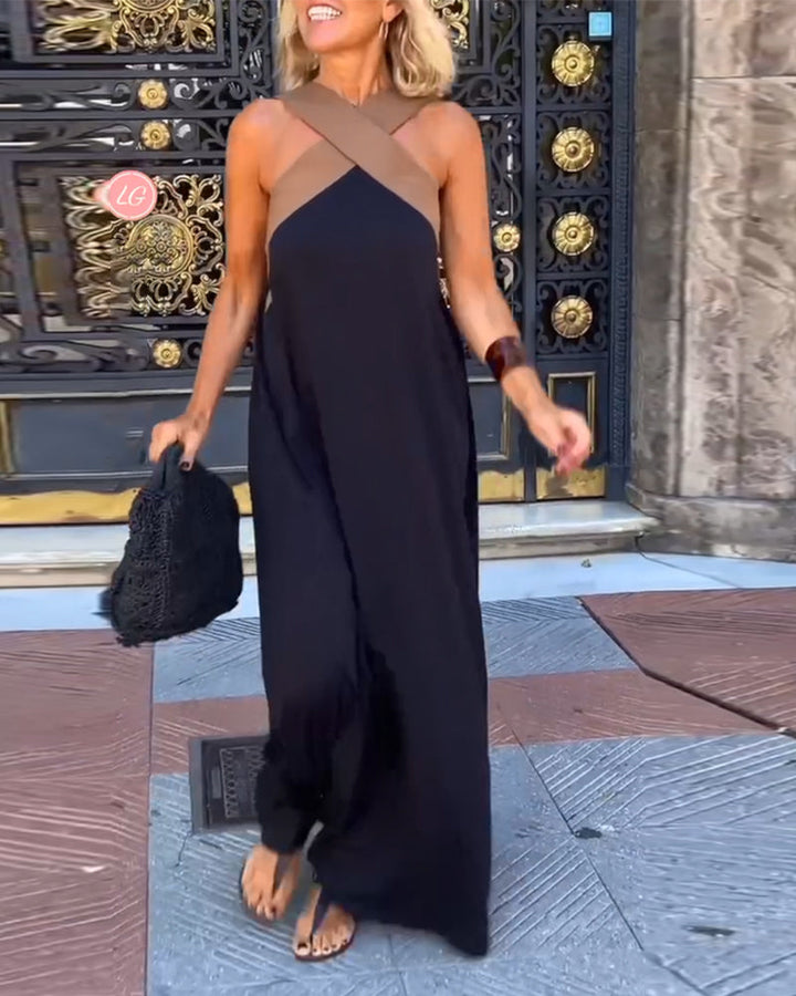 Dahlian | Kleid mit Kreuzhals