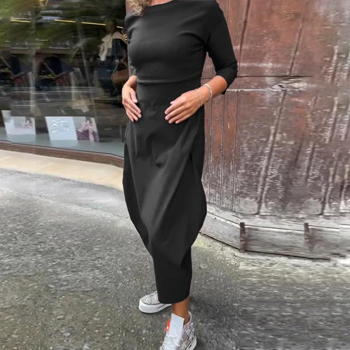 Elsbeth™ - Elegantes Damenkleid Mit Tasche
