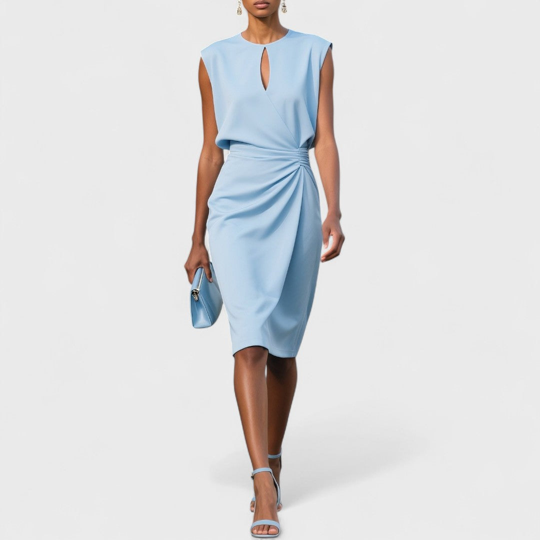 Lucia | Elegantes Modernes Midi-Kleid