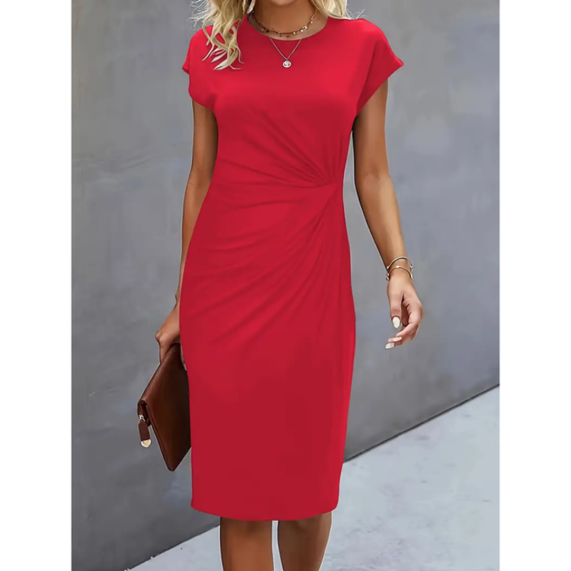 Rayne | Kurzärmeliges Abendkleid